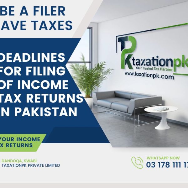 What is the Deadline for Filing Income Tax Returns in Pakistan?