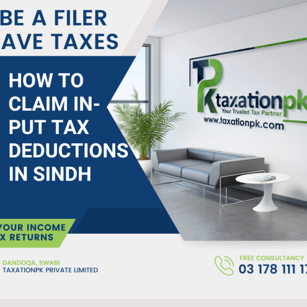 Navigating Input Tax Deductions in Sindh Sales Tax