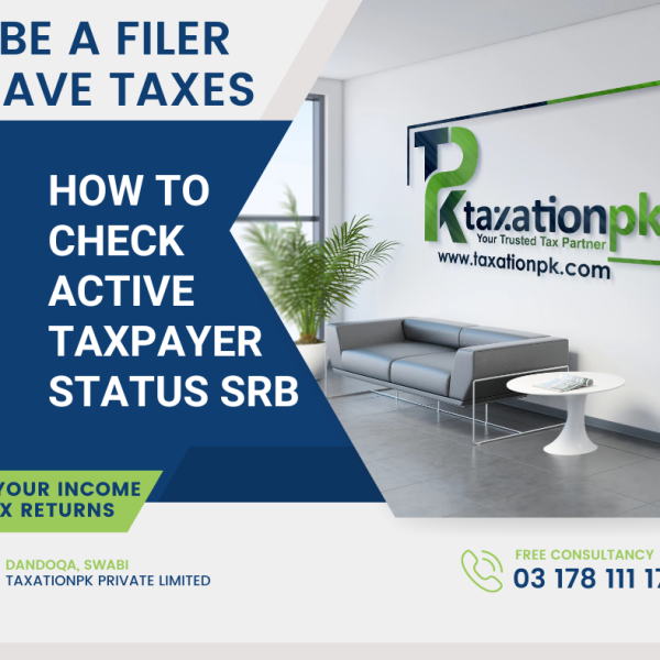 How to Check Your Active Taxpayer Status in Sindh SRB