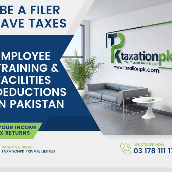 Employee Training and Facilities Deductions in Pakistan