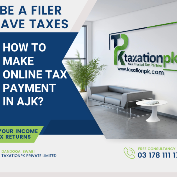 How to make Online Tax Payments in AJK?