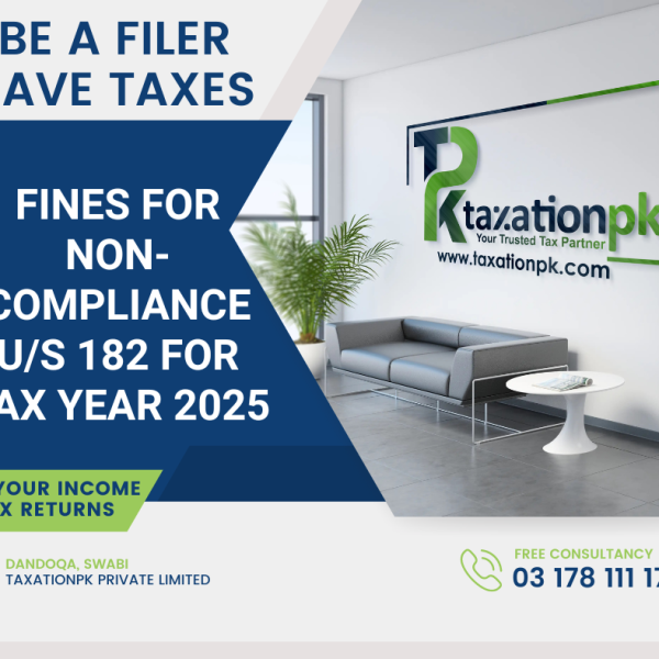 New Fines Imposed for Non-Compliance u/s 182 for Tax Year 2025